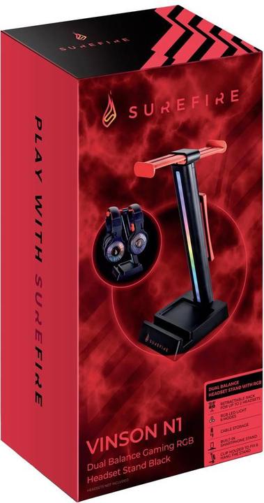 Produktbild SureFire Vinson N1 Headset Stand Black