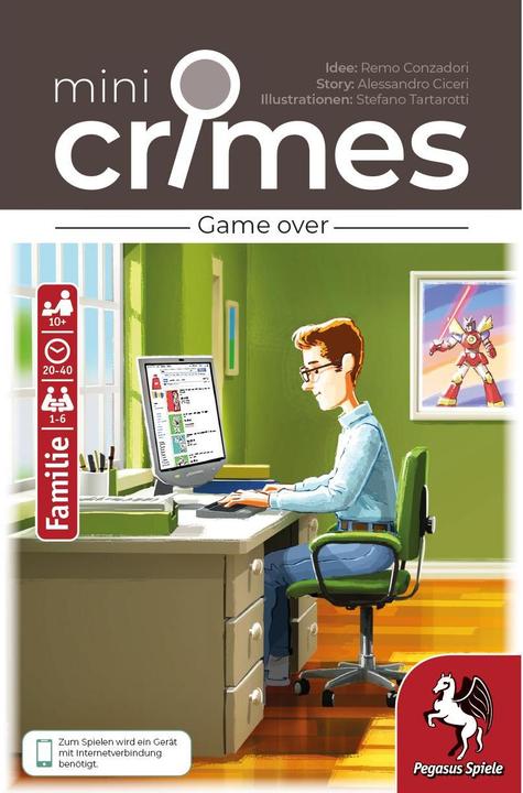 Actual product image Pegasus MiniCrimes - Game over (German, 1 - 6 Players)