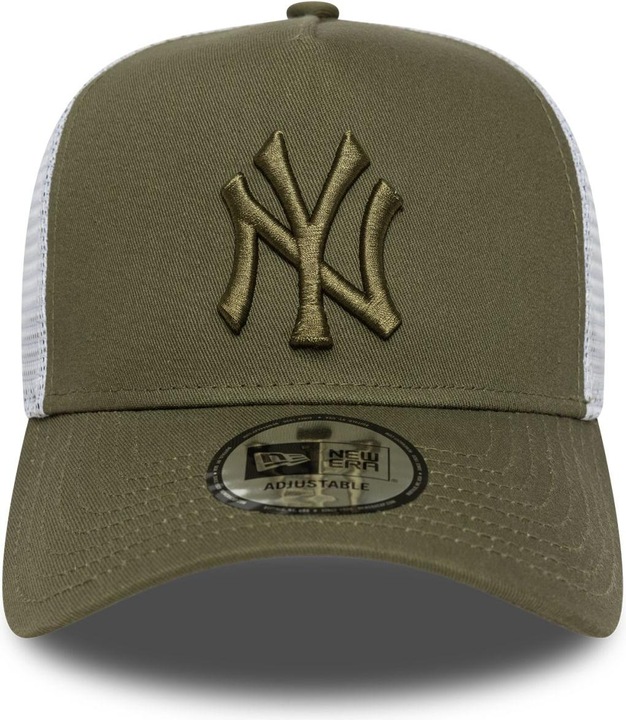 Immagine prodotto New Era A-Frame Trucker Cap - New York Yankees oliv (Taglia unica)