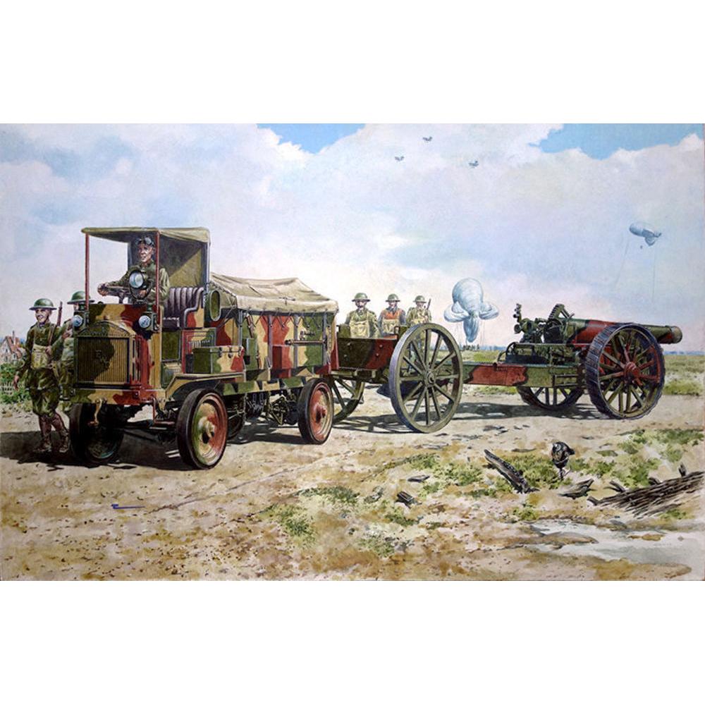 Roden FWD Model B 3 ton&BL 8-inch howitzerMKVI