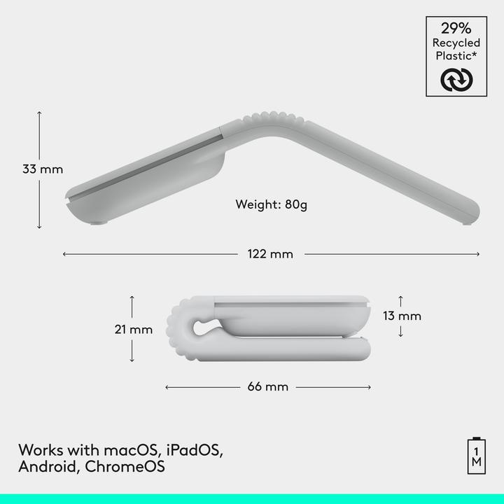 Produktbild Logitech Mobi Fold (Kabellos)