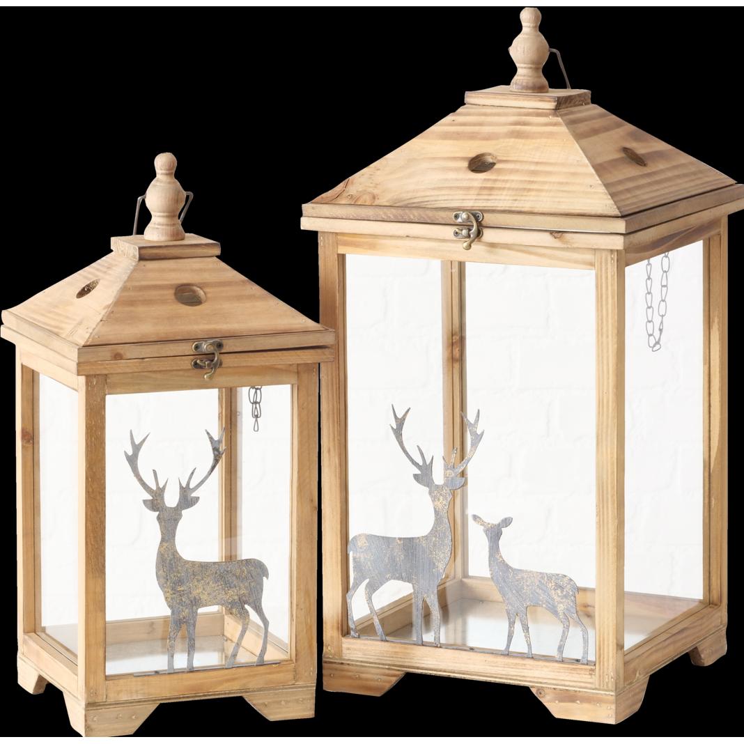 Boltze Home, Laterne, Trient (30 x 30 x 60 cm, 2 x)