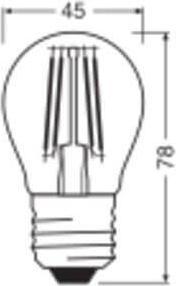 Actual product image Ledvance LED drop lamp (E27, 4.20 W, 470 lm, 1 x, E)