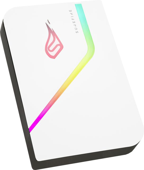 Actual product image Verbatim SureFire PyroDrive Gaming SSD USB 3.2 Gen 1 1 TB White (1 TB)