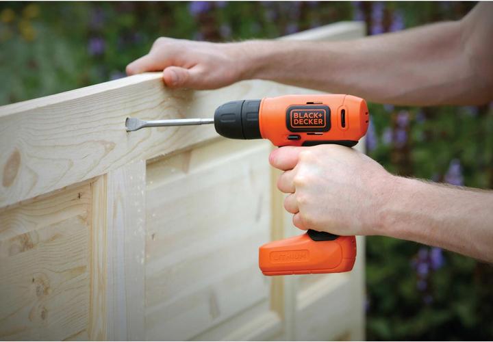 Actual product image Black & Decker Kompaktbohrer BDCD8 (Rechargeable battery operated)