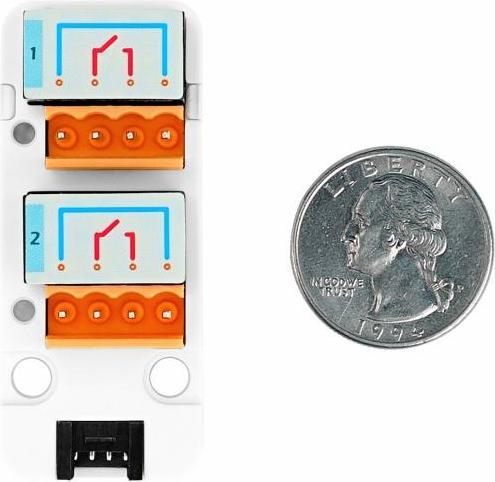 Image du produit M5Stack Module relais 2 canaux SPST