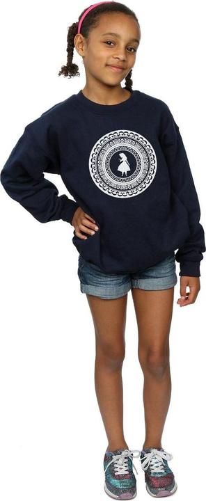 Produktbild Disney Mädchen Alice im Wunderland Kreis Sweatshirt (128)