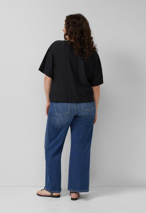 Produktbild s.Oliver Strukturierte Bluse im O-Shape (54)