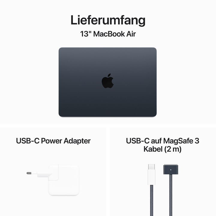 Actual product image Apple MacBook Air – 2024 (13.60", M3, 24 GB, 1000 GB, CH)