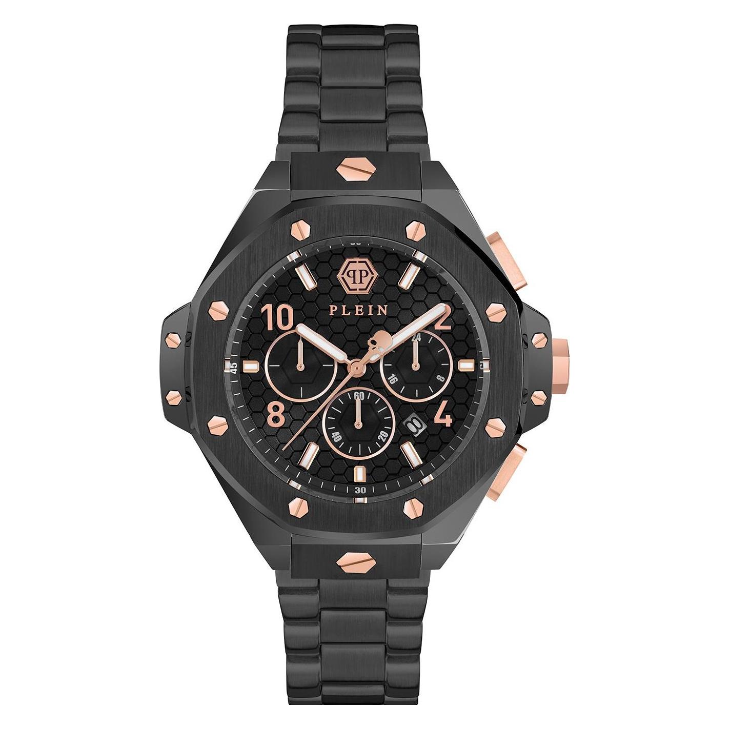 Philipp Plein, Armbanduhr, PWPRA0424, Gold, Schwarz, (Chronograph)