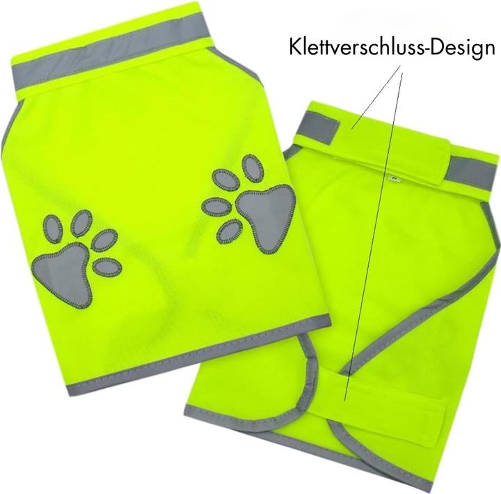 Actual product image Suba Reflective safety vest for dogs (S, Dog vest)