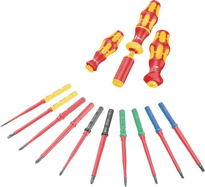 Productafbeelding Wera Kraftform Kompakt VDE 64 i 4,0 x 157 mm TIE SB Elektricien zeskant stekker W (Inbus)