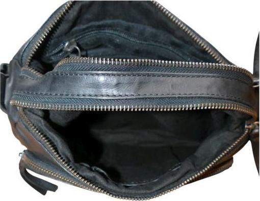 Immagine prodotto Pavini Schultertasche Leder schwarz