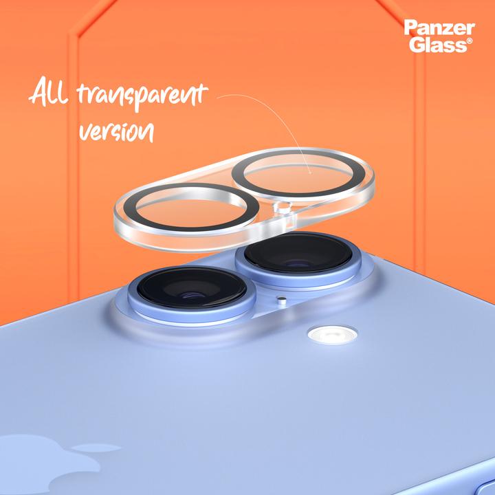 Produktbild PanzerGlass PicturePerfect Kameraschutz (1 Stück, Apple iPhone 16)
