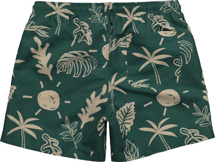 Produktbild Men+ Badeshorts Bauchfit, Alloverprint, 3 Taschen (5XL)