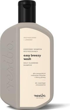 Produktbild Resibo Easy Breezy Daily Cleansing Shampoo Natural Hair Care Solution Coconut Argan Oil Sulfate Para (250 ml, Flüssiges Shampoo)