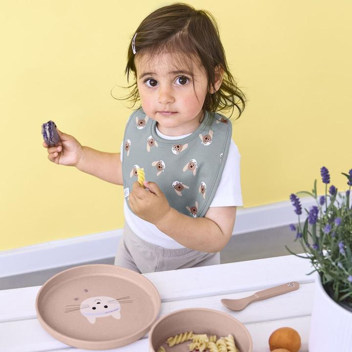 Produktbild Lässig Kinderlöffel Tiny Team Cat 4 Stück, Braun
