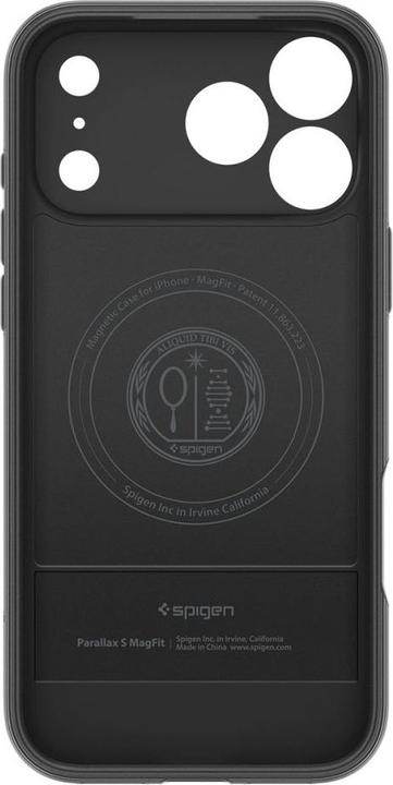 Actual product image Spigen Parallax ”S” Mag Magsafe case for iPhone 17 Pro Matte Black (Apple iPhone 17 Pro)