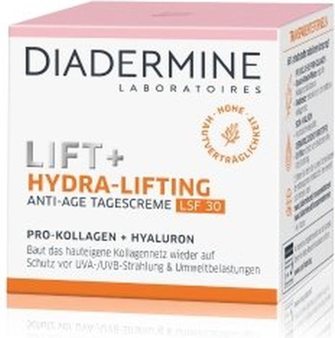 Actual product image Diadermine Lift+ Hydra-Lifting Anti-Age Day Cream (50 ml, Day cream, SPF 30)