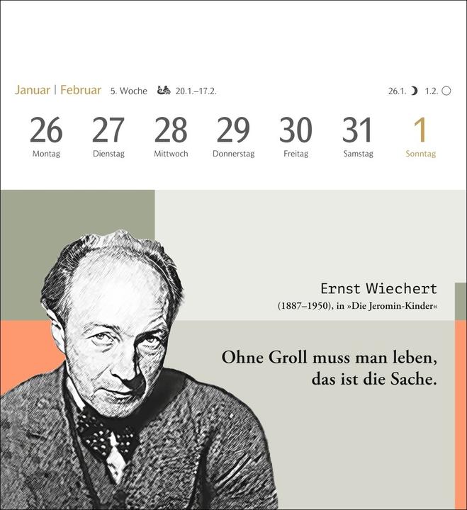 Produktbild Harenberg Zeitlose Wahrheiten Postkartenkalender 2026 - Kalender mit 53 Karten, ausgewählt und kommentiert