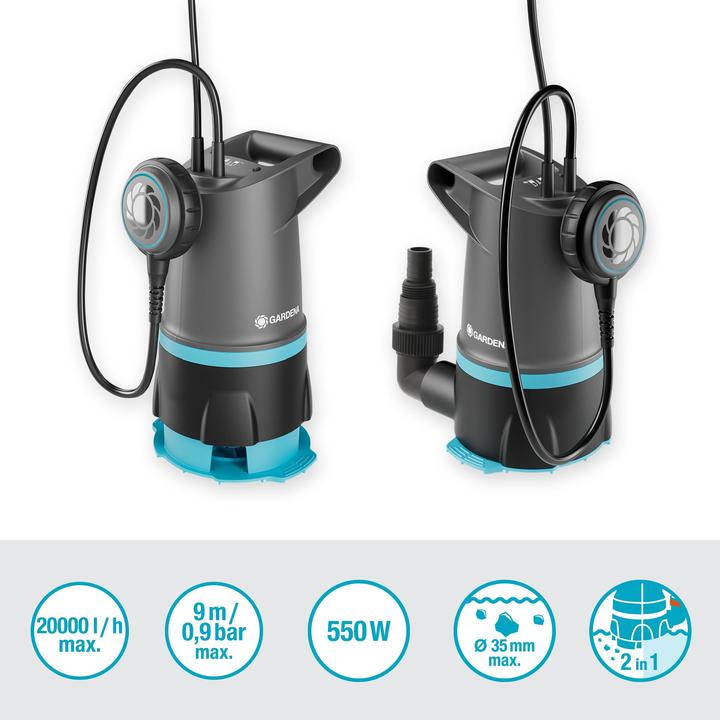 Immagine prodotto Gardena 20000 Basic (Pompa per acque cariche)