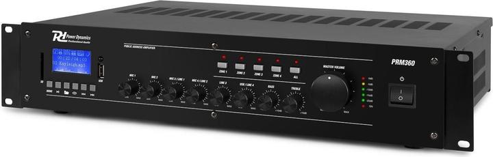 Actual product image Power Dynamics Amplifier Pro PRM360 4-zone mixer (Amplifier)
