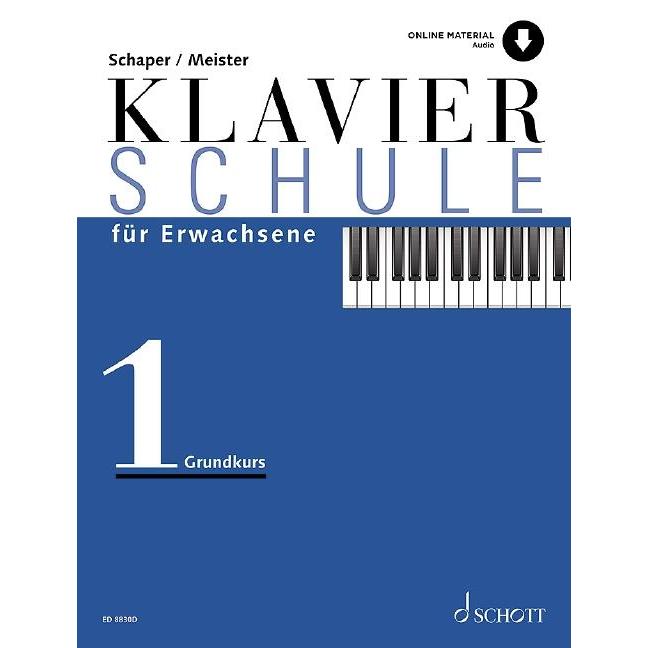 Klavierschule für Erwachsene, Sachbücher von Heinz-Christian Schaper, Konrad Meister