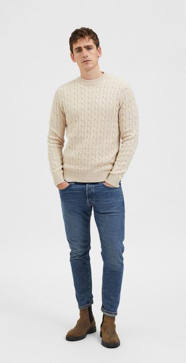 Produktbild Selected Homme Zopfstrick Strickpullover (XL)