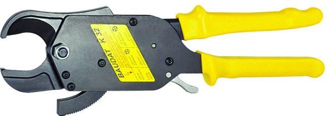 Actual product image Baudat Ratchet cable shears (300 mm)
