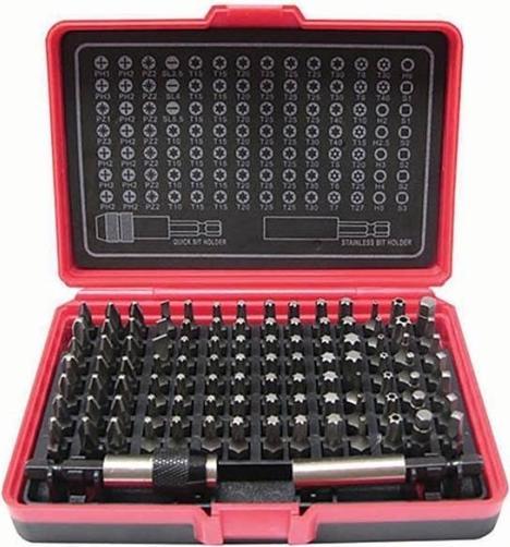 Produktbild Konjac Sponge Bato bitssaet 100 dele B-B1829 med 2 bitsholdere