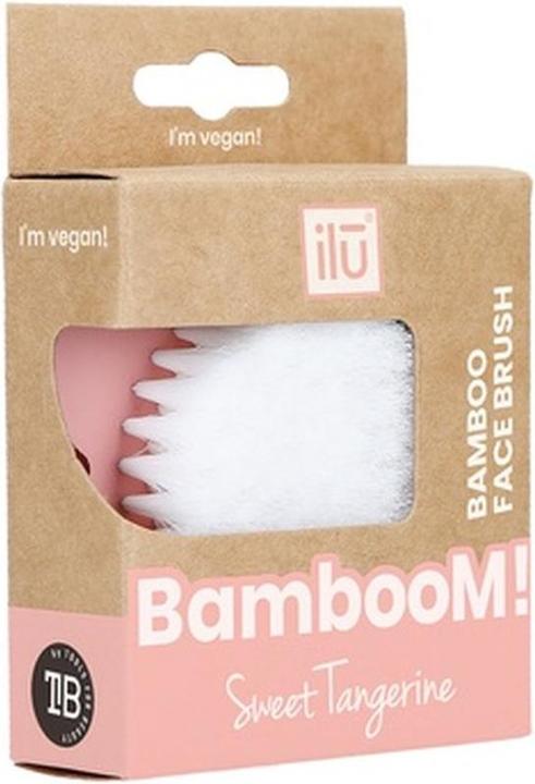 Actual product image Ilu Bamboom! Sweet Tangerine Facial Cleansing Brush