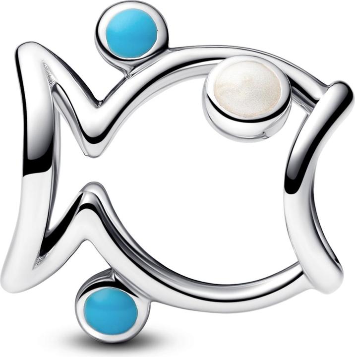Immagine prodotto Pandora Fascino di pesce traforato (Argento 925, Smalto)