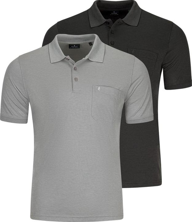 Produktbild Ragman 2er Pack Basic Poloshirt (XXL)