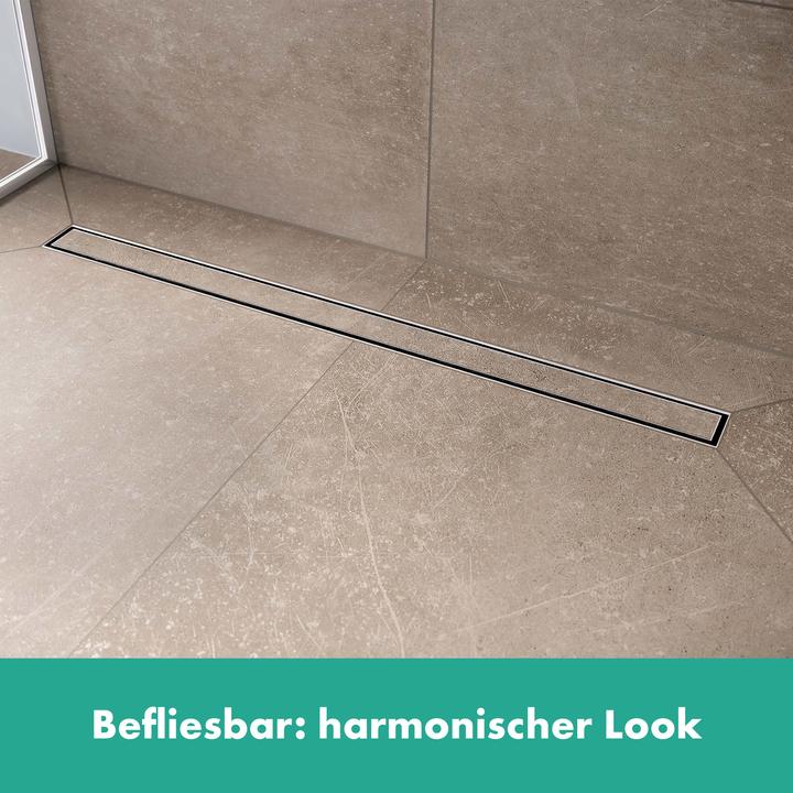 Produktbild hansgrohe HG Duschrinne RainDrain Compact Komplettset 1000mm (1000 mm)