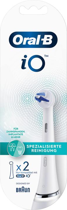 Image du produit Oral-B iO Têtes de brosse de nettoyage spécialisées, 2 pièces (1 x)