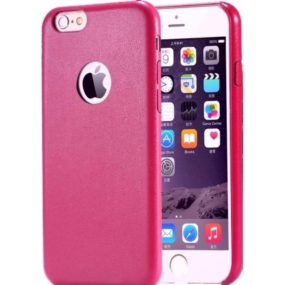 G-Case Ultrathin dünne Leder Hülle für iPhone 6S Plus (Apple iPhone 6), Smartphone Hülle, Violett