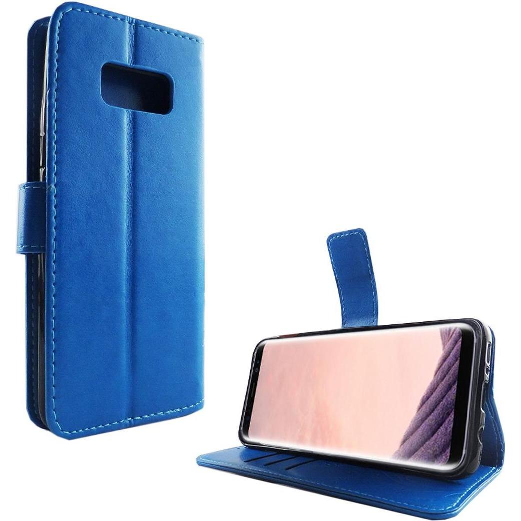 König Design Hülle Handy Schutz für Samsung Galaxy S8 Case Cover Tasche Wallet Etui Bumper (Samsung Galaxy S8+), Smartph...