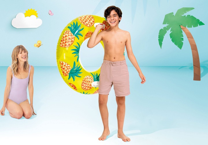 Actual product image Intex Tropical Fruit Tubes