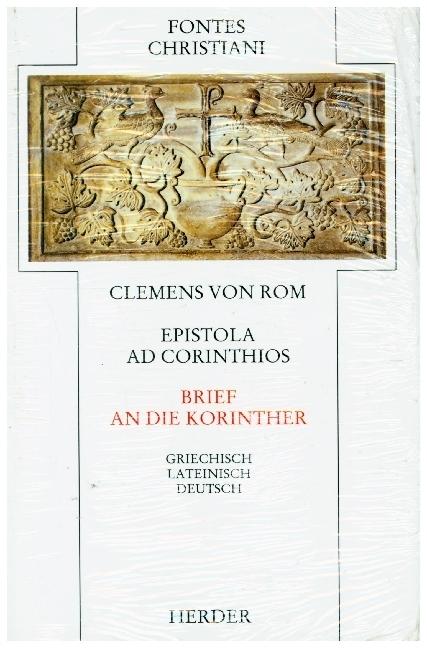 Produktbild Clemens von Rom. Epistola ad Corinthios. Brief an die Korinther (Deutsch, Clemens von Rom, 1994)