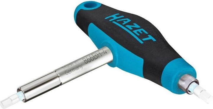Productafbeelding HAZET Dubbele bithouder met T-greep 866BH-4 ∙ Zeskant, hol 6,3 (1/4 inch) ∙ 63 mm