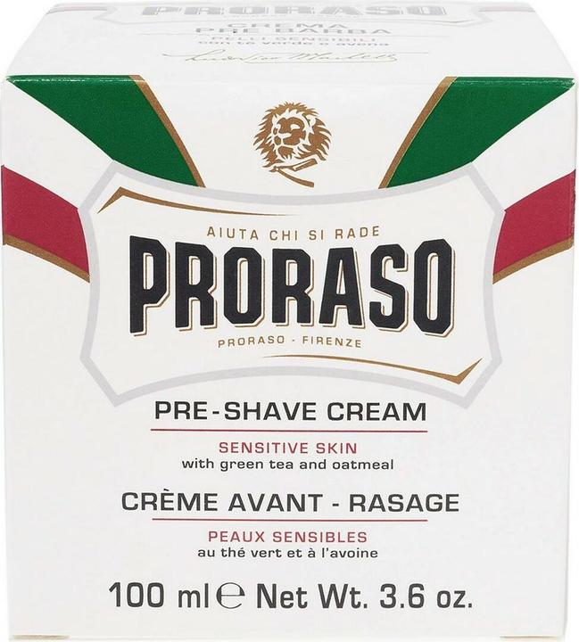 Immagine prodotto Proraso Crema prebarba bianca (100 ml, Pre-Rasoio)