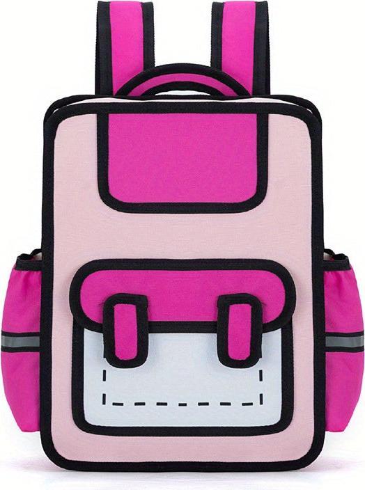Only-Bags.Store New cute cartoon anime backpack, unique satchel for students