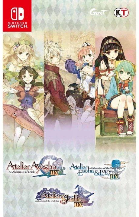 Actual product image Koei Tecmo Atelier Dusk Trilogy Deluxe Pack (Deluxe) (Switch, Switch Lite, Switch OLED, EN)