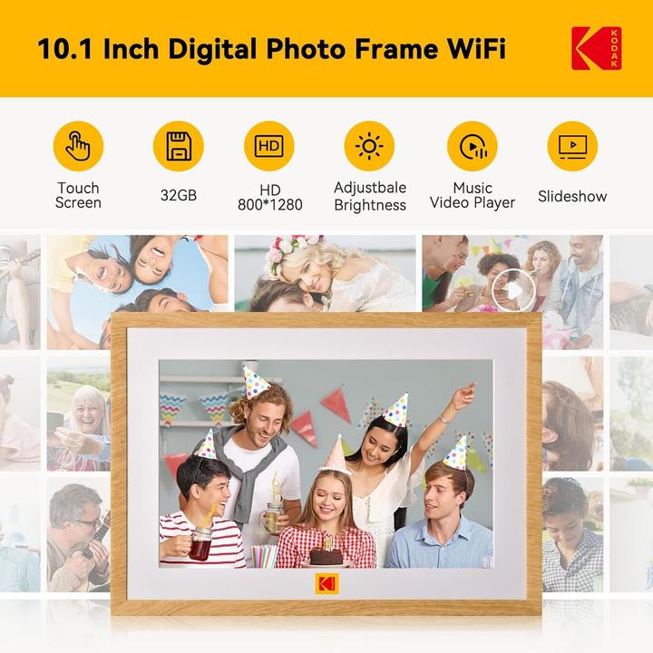 Actual product image Kodak Touch Digital Photo Frame (10.10", 1280 x 800 pixels)