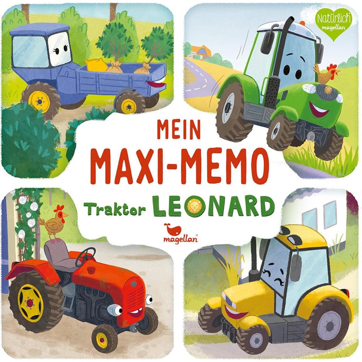 Thumbnail - Magellan Mein Maxi-Memo - Traktor Leonard (Deutsch)
