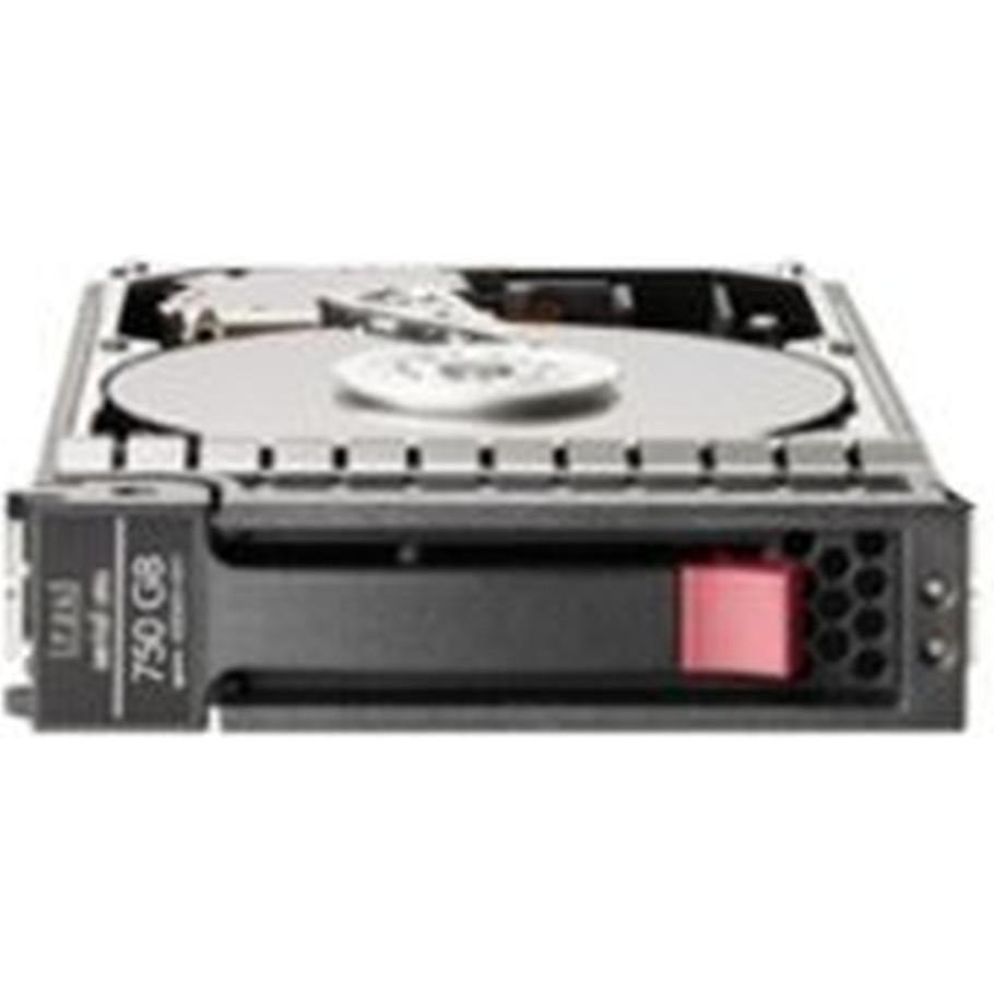 HP 750GB S-ATA Hot Plug, 3.5", 7.2k (0.75 TB, 3.5"), Festplatte