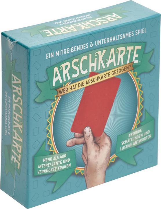 Actual product image Arschkarte card game (German)