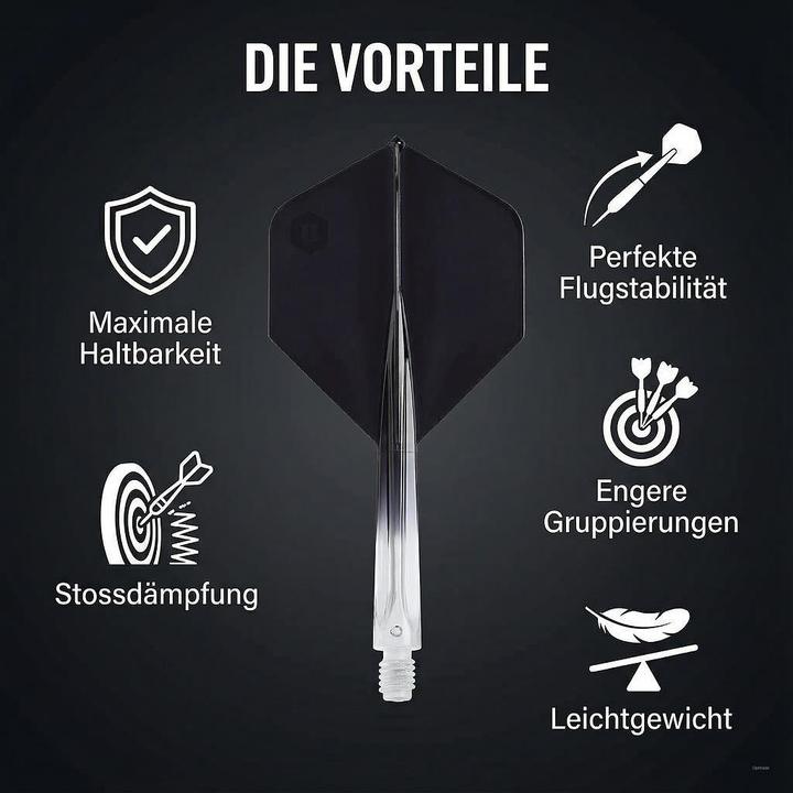 Actual product image Unicorn Forge All-In-One Flight & Shaft (M (45 mm))