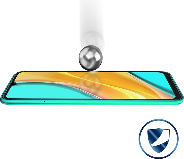 Produktbild Avizar Panzerglas, Glas Schutzfolie, Schutzglas (1 Stück, Xiaomi Redmi 9)