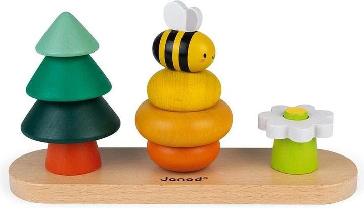 Actual product image Janod Stacking toys forest